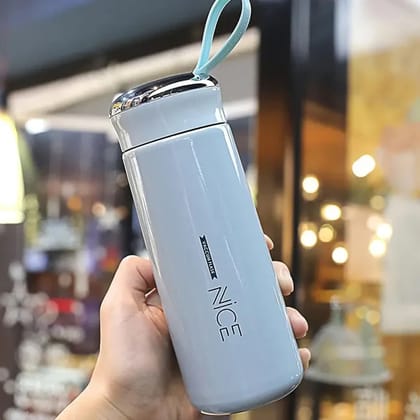  NICE Vacuum Flask, 12oz/17oz/21oz Stainless Steel Thermos Water Bottle, Double Wall Vacuum Insulated Travel Mug with Leakproof Lid, Keeps Hot and Cold for 12 Hours