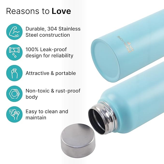  The Better Home 3-Pack Stainless Steel Water Bottles
