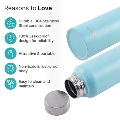  The Better Home 3-Pack Stainless Steel Water Bottles