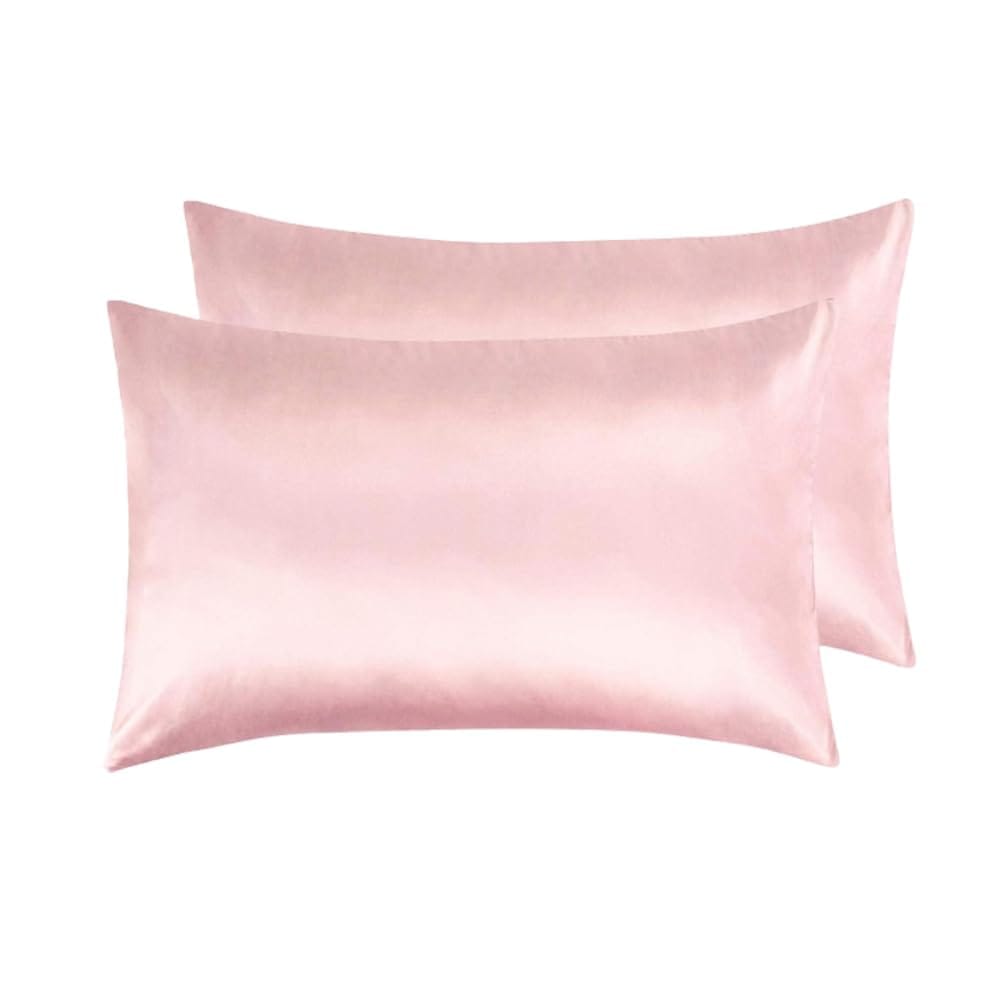 Altcraft Satin Silk Pillow Covers for Hair and Skin Pack of 2| Pillow Cover Satin 400 TC |
