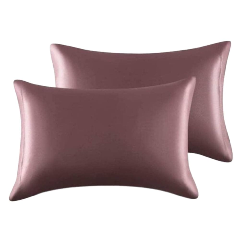 Altcraft Satin Silk Pillow Covers for Hair and Skin Pack of 2| Pillow Cover Satin 400 TC |