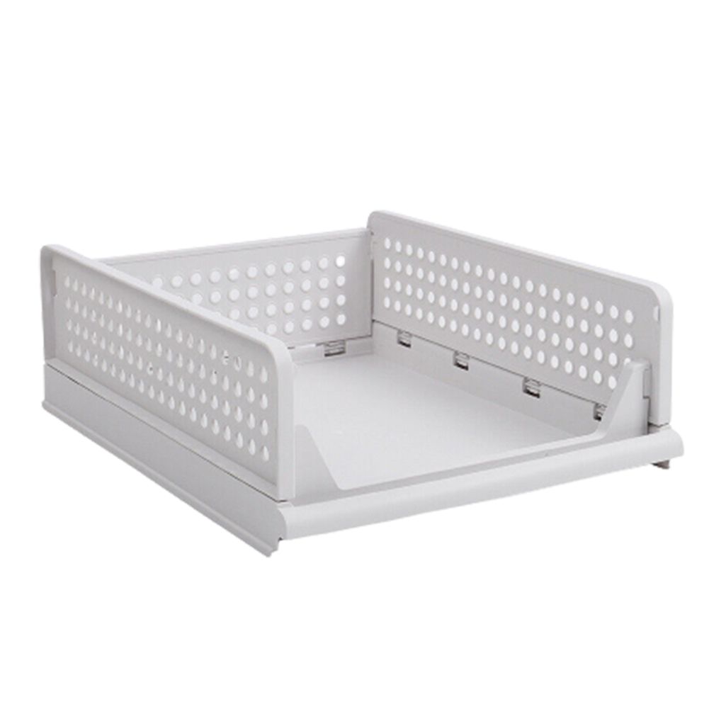 ALTCRAFT Clothes Organizer for Wardrobe : Foldable, Stackable Cupboard Organizer, Plastic Drawer Organizer for Closet Storage