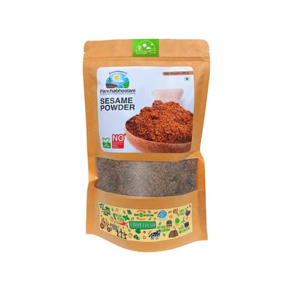 Panchabhootani Sesame Powder 500g | Instant Use, Organic Horsegram,Dip or Sprinkle, No Added Colour & Preservatives, Traditonal Recipe, Rich In Nutrients, Side Dish, Chapati & Rice Seasoning