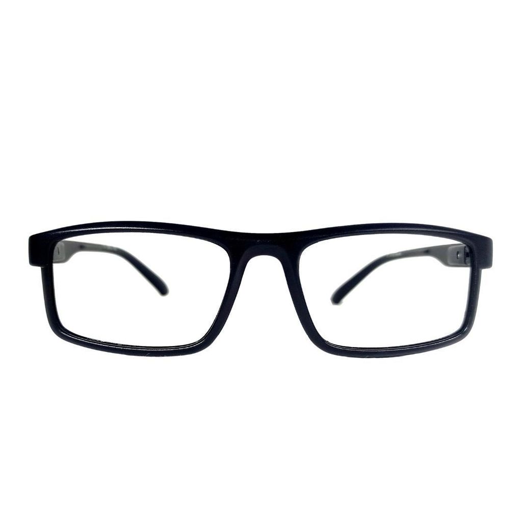 Premium Men Jubleelens Rectangular Full Rim Black Frame For Unisex- U-3816 | Medium - Small 2025
