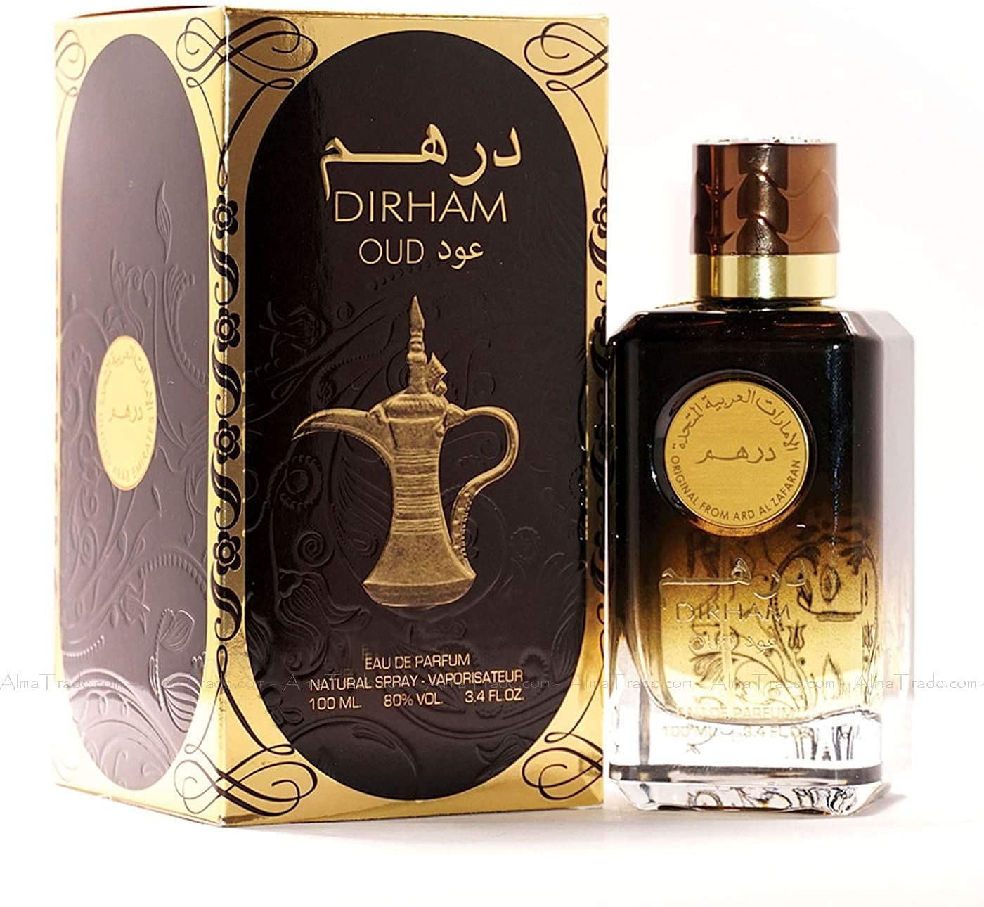 Dirham Oud Perfume by Ard Al Zaafaran 100ml For Unisex EDP Perfume Scent