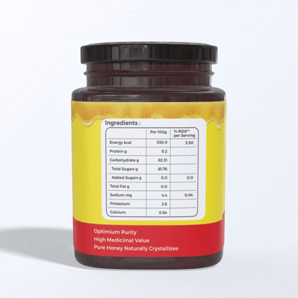 Nexra Tulsi Honey 250g | Pure & Natural Sweetener | Rich in Flavor & Nutrients | Supports Respiratory Health & Immunity