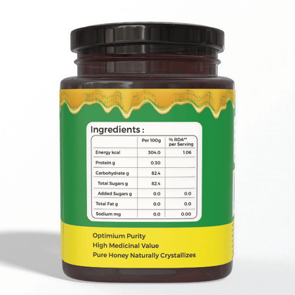 Nexra Moringa Honey 250g | Pure & Natural Sweetener | Rich in Antioxidants & Nutrients | Boosts Energy & Immunity