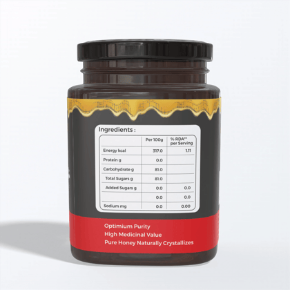 Nexra Coriander Honey 500g | Pure & Natural Sweetener | Rich in Flavor & Nutrients | Supports Digestion & Immunity