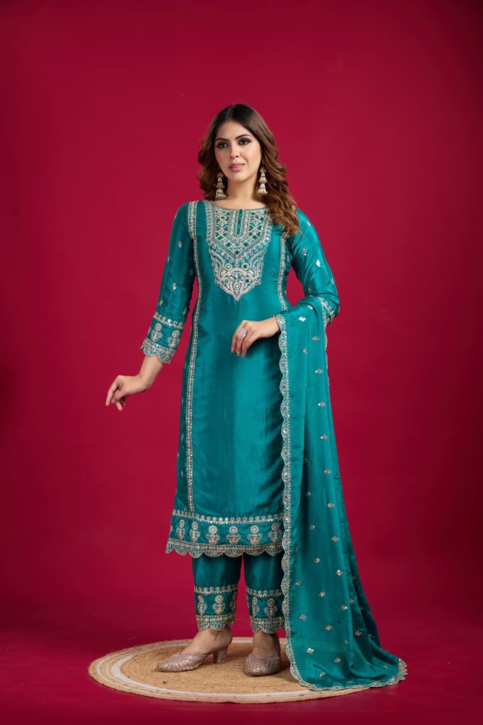 Pink Blue Purple Salwar Kameez Readymade Pakistani Stitched New Indian Ready To Wear Wedding Suit