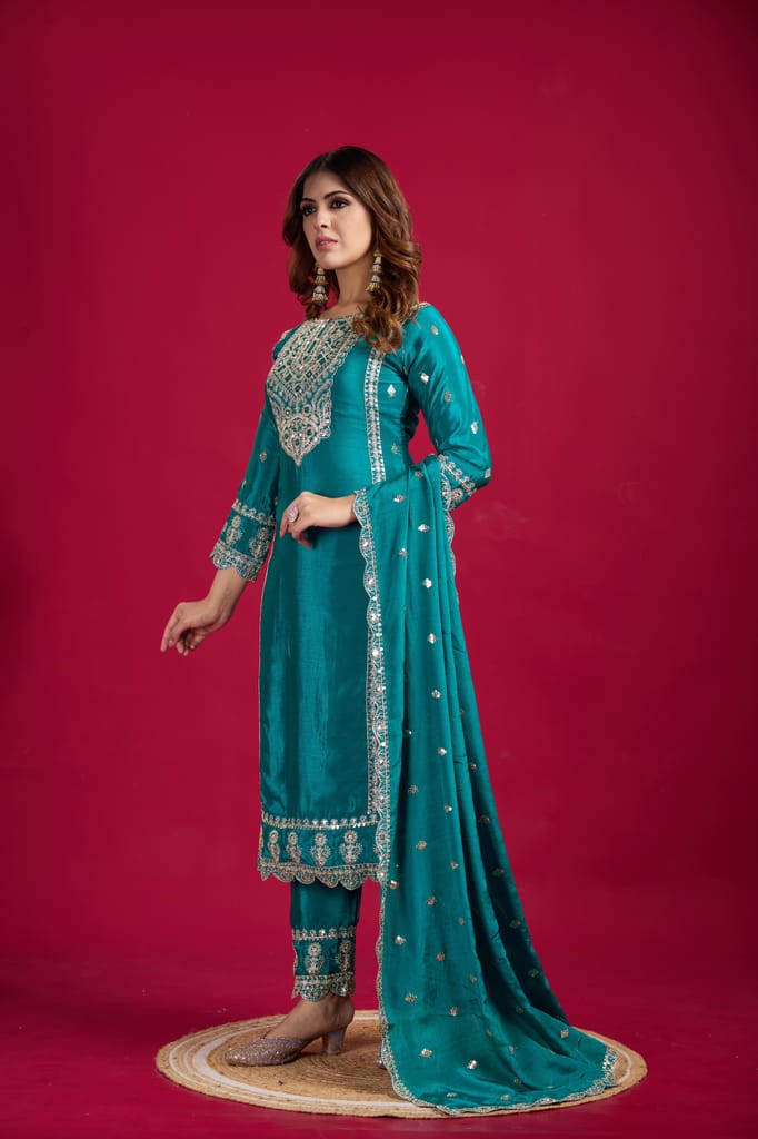 Pink Blue Purple Salwar Kameez Readymade Pakistani Stitched New Indian Ready To Wear Wedding Suit