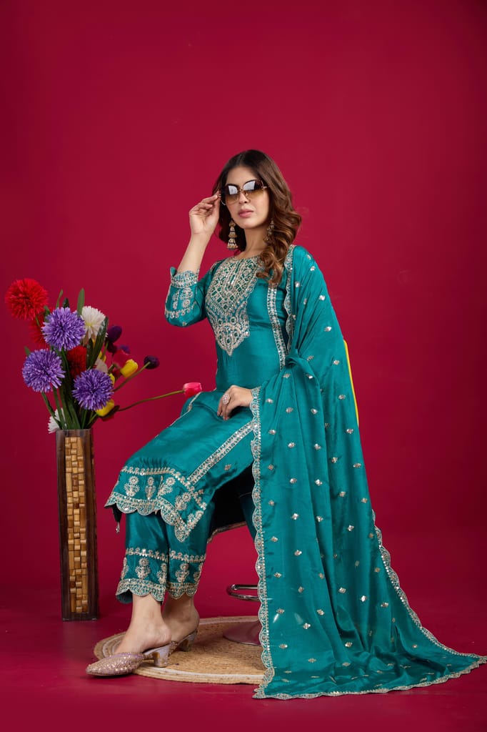 Pink Blue Purple Salwar Kameez Readymade Pakistani Stitched New Indian Ready To Wear Wedding Suit