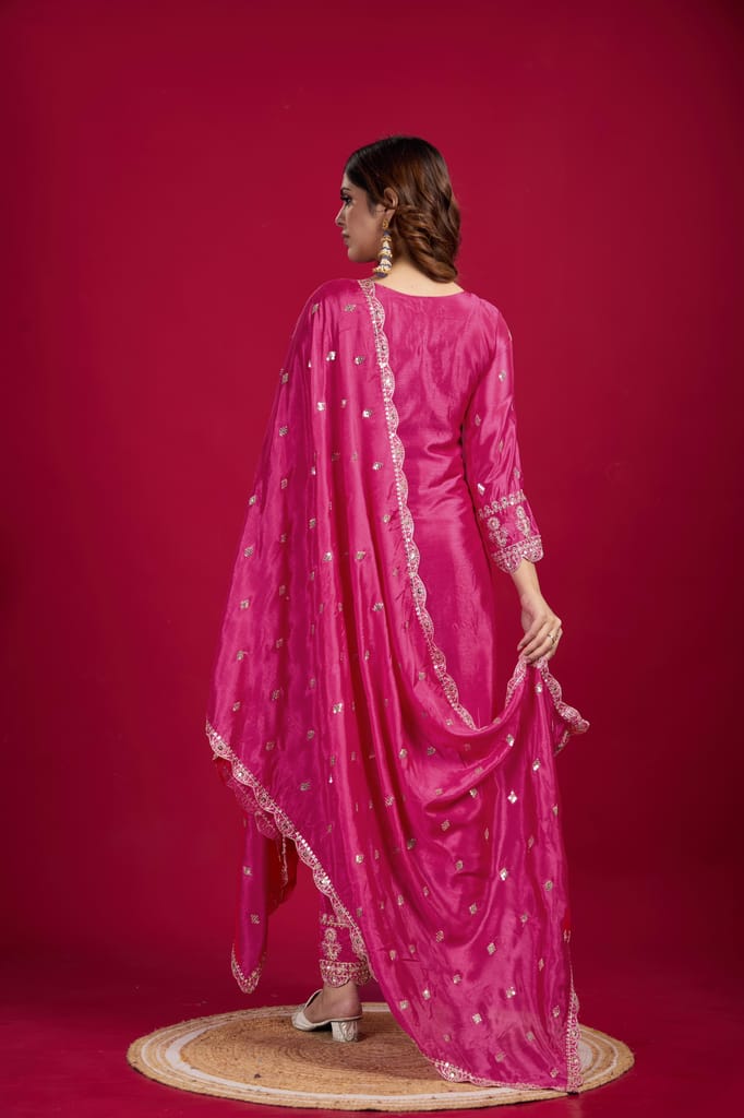 Pink Blue Purple Salwar Kameez Readymade Pakistani Stitched New Indian Ready To Wear Wedding Suit