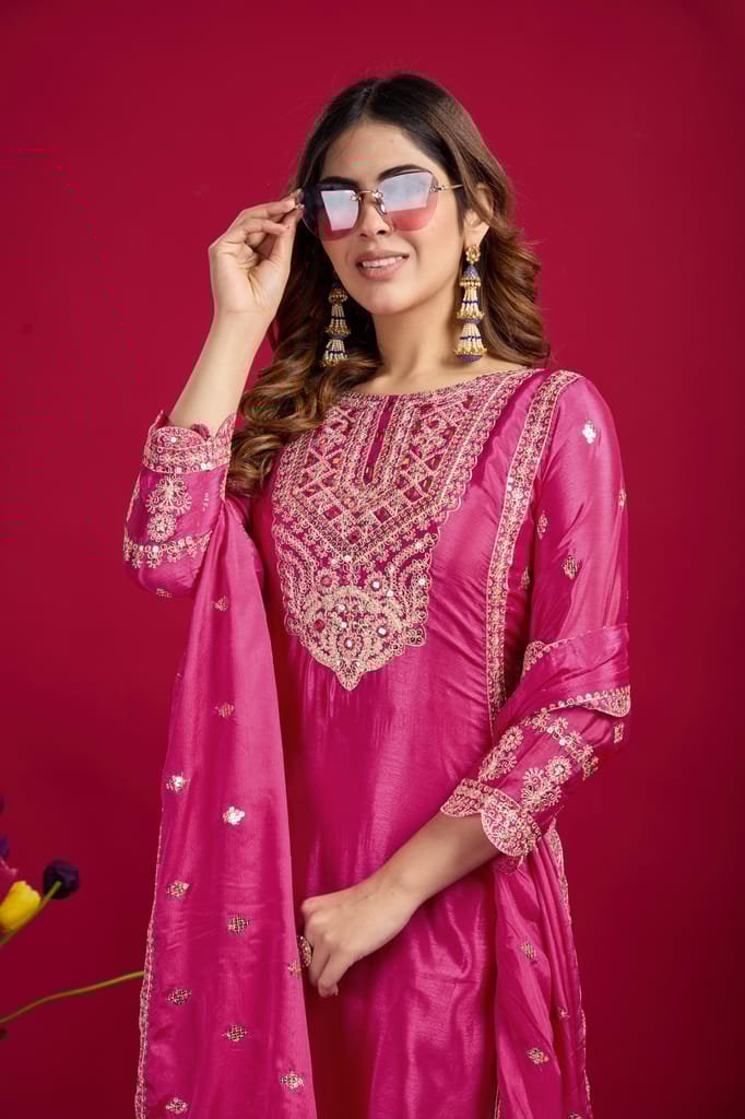 Pink Blue Purple Salwar Kameez Readymade Pakistani Stitched New Indian Ready To Wear Wedding Suit