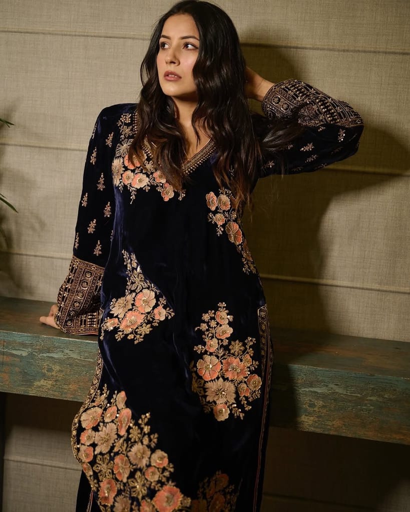 Blue Salwar Kameez Readymade Pakistani Stitched New Indian Ready To Wear Wedding Suit