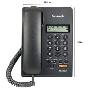 Panasonic KX-TSC62SX Corded Landline Speaker Phone Integrated Telephone Systems