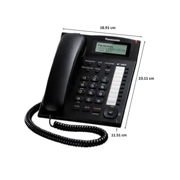 Panasonic KX-TS880MX Landline Corded Speakerphone Integrated Telephone System