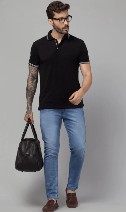 MEN’S 280001 Sapphire Sky Tapered Fit Jeans