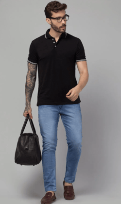 MEN’S 280001 Sapphire Sky Tapered Fit Jeans