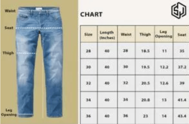 MEN’S 280001 Sapphire Sky Tapered Fit Jeans