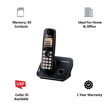 Panasonic KX-TG3711SX Landline Digital Gigarange Cordless Telephone