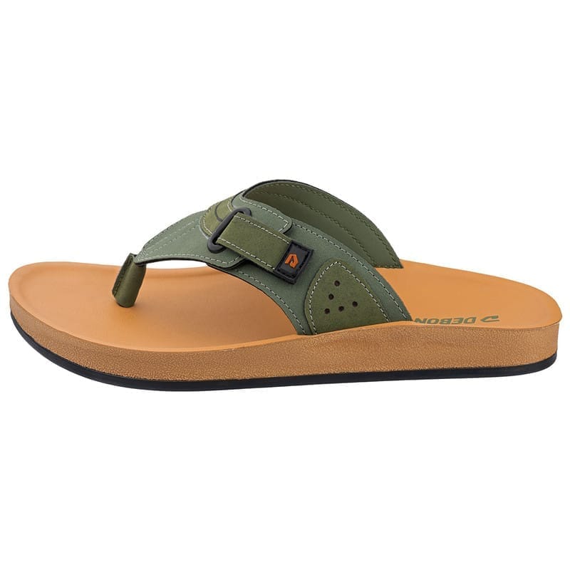 Premium Men VKC DEBON Men Sandals DG9179 Green 2025 at ShopCircuit | ONDC