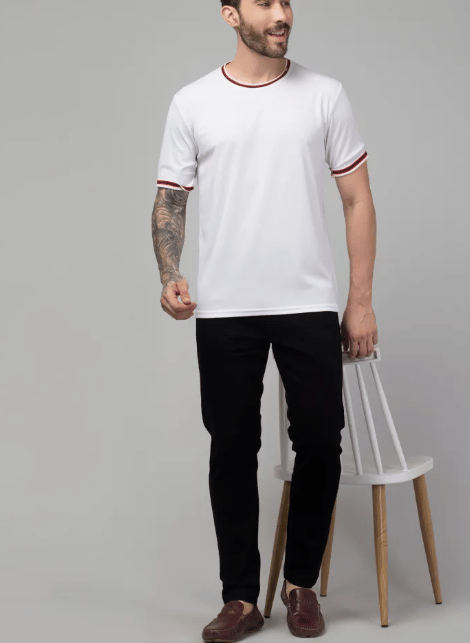 MEN’S 300001 Classic Black Slim Fit Jeans