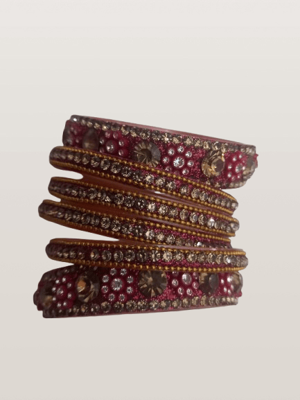  Bridal Chura Set - Pink