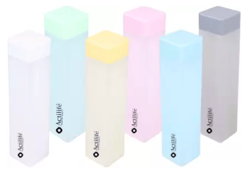 1000 ml Water Bottles (Set of 6, Multicolor)