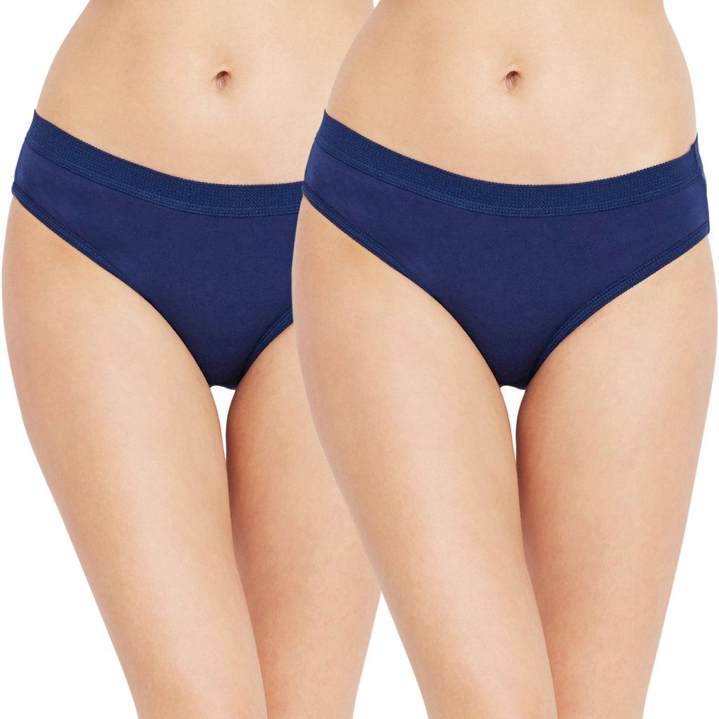 Bodycare women's combed cotton assorted Bikini Panty Pack of 2 ( 52D ) - Briefs | Buy online on ZillyBuy