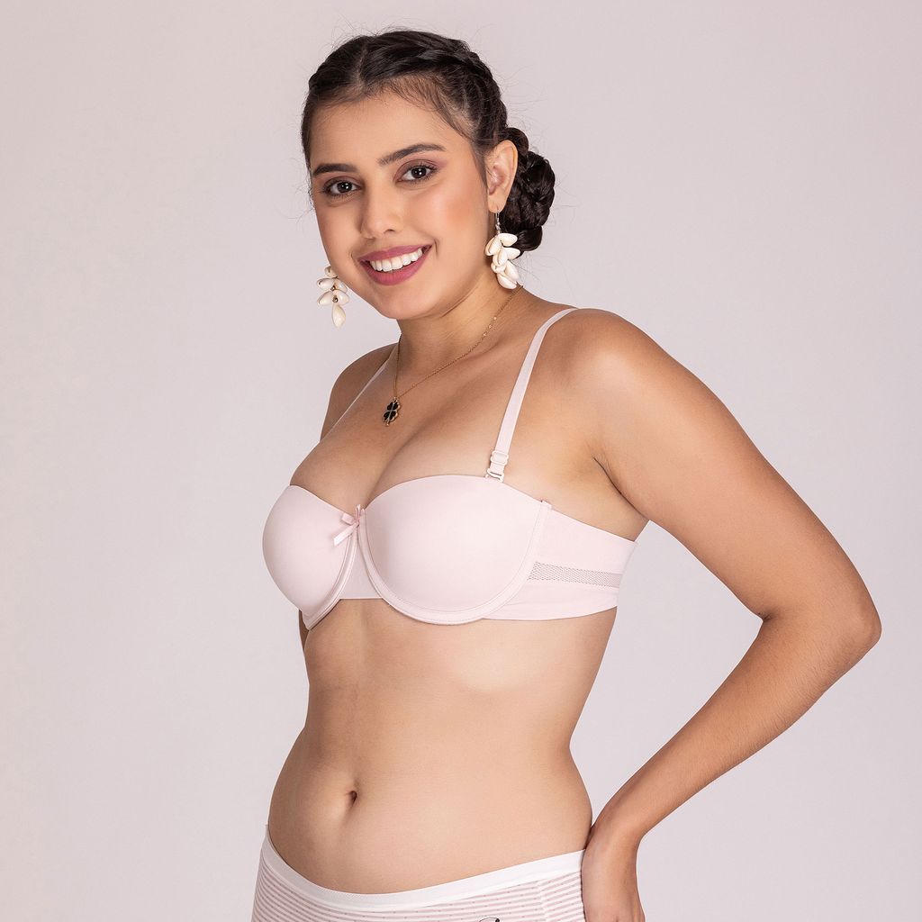 Trendy Women Level-3 Pushup Magic-45 Bra Strapless Bridal Bra 2025 at ShopCircuit | ONDC