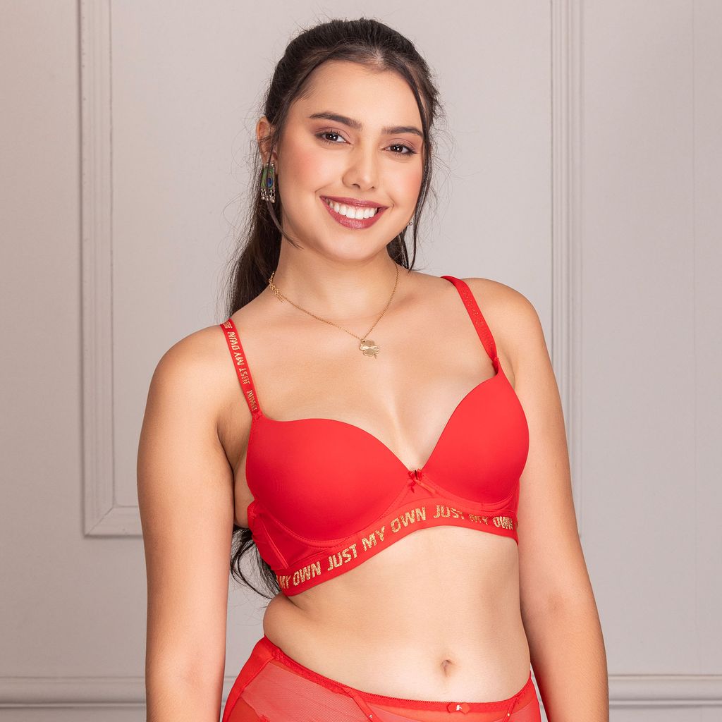 Affordable Women Padded Underwired Full Coverage T-Shirt Bra (Just My Own) 2025 at ShopCircuit |