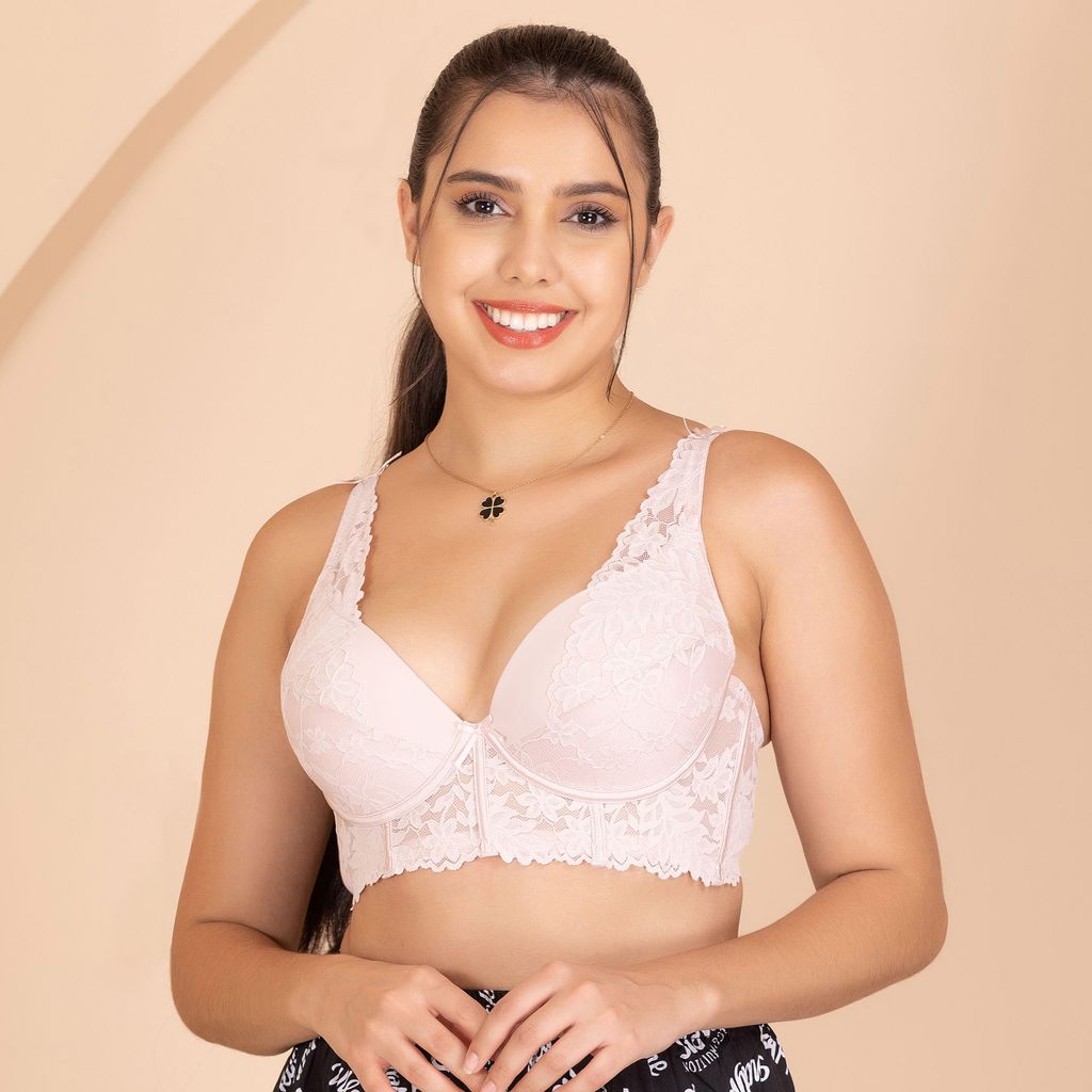 Latest Women Magic-53 Push Up Padded Lacy bra 2025 at ShopCircuit | ONDC