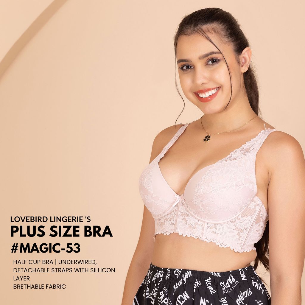 Latest Women Magic-53 Push Up Padded Lacy bra 2025 at ShopCircuit | ONDC