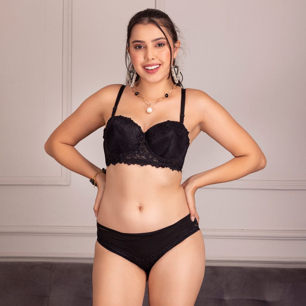 Premium Women Venus Fancy Bridal Bra Panty Set 2025 at ShopCircuit | ONDC