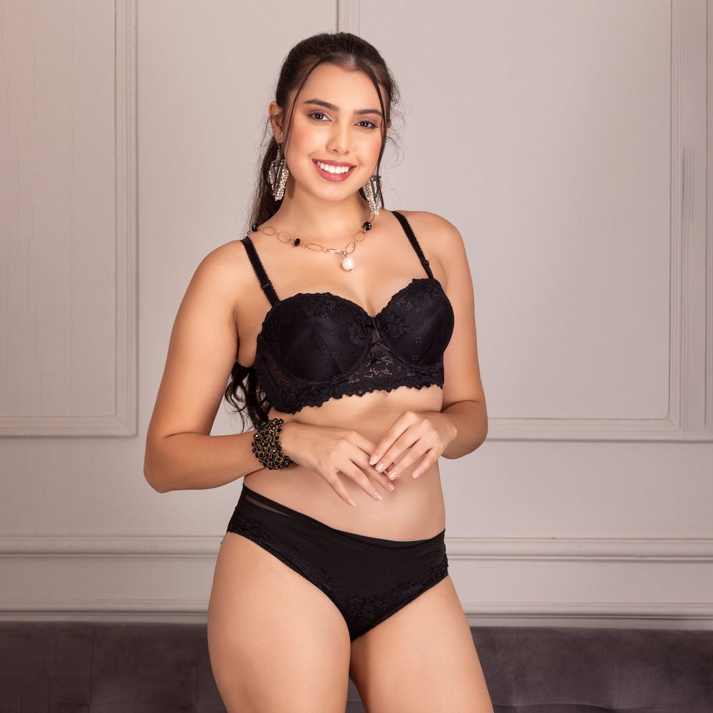 Premium Women Venus Fancy Bridal Bra Panty Set 2025 at ShopCircuit | ONDC
