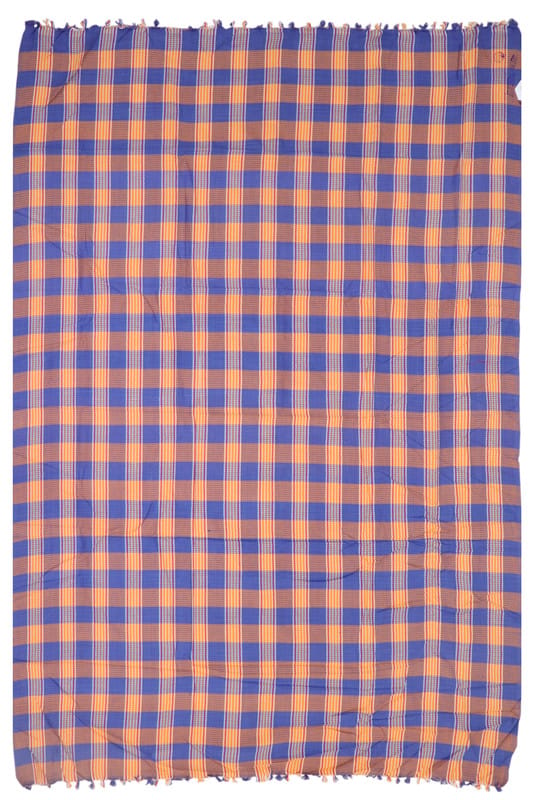 APCO Handloom Cotton Bedsheet | Single Size Bedsheet  | Pure Handloom Cotton  Bedsheets | All Season Comfort | Handmade Handloom Bedsheet 72 x 48 Inches | TC 80 | PB0006