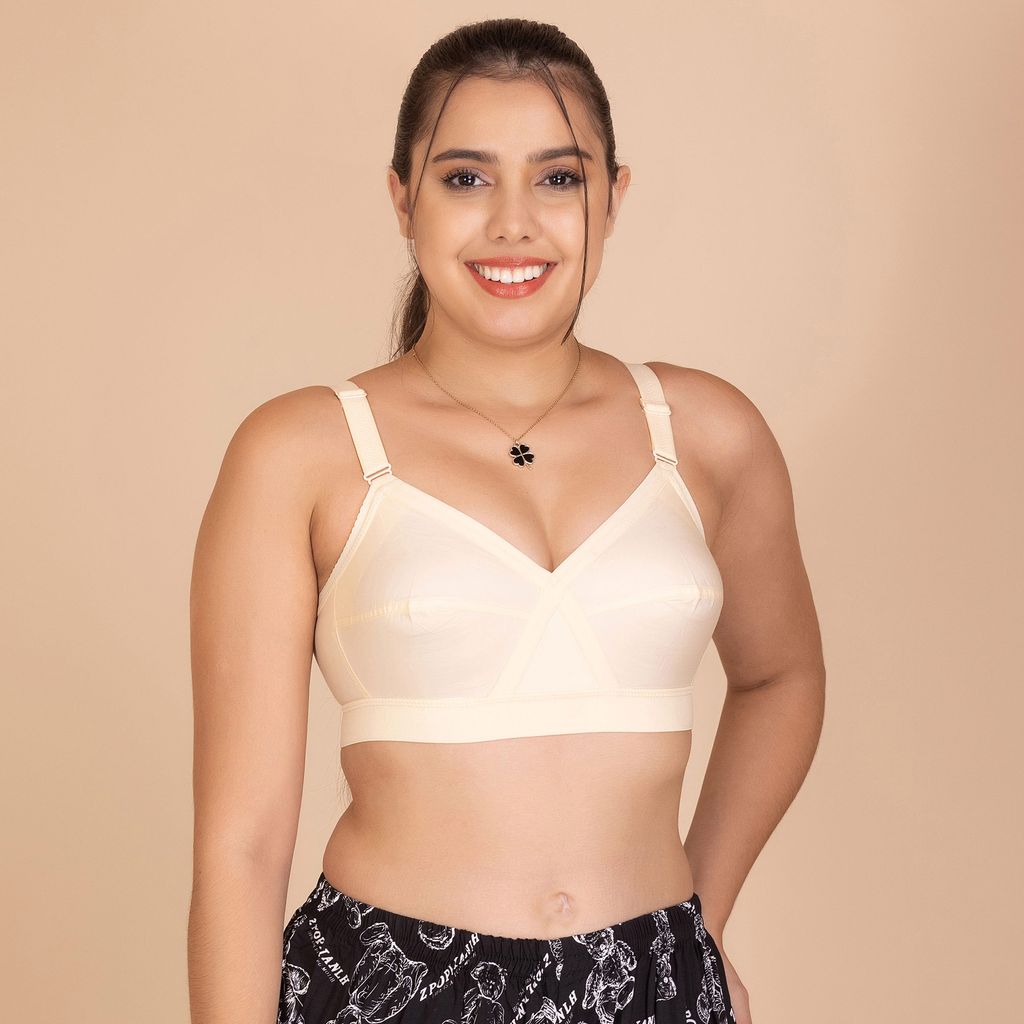 Premium Women Full Support Full Coverage Plus Size Cotton Bra (32H-50J) 2025 at ShopCircuit | ON