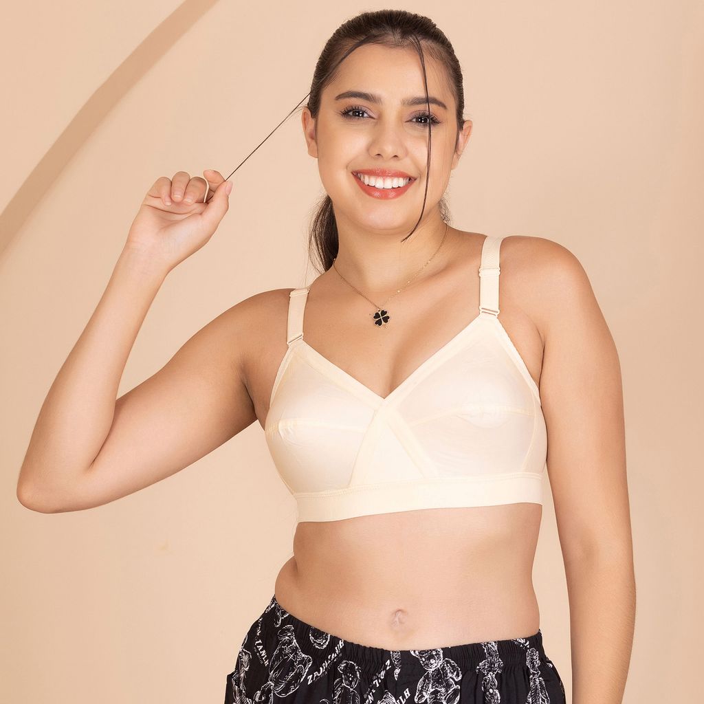 Premium Women Full Support Full Coverage Plus Size Cotton Bra (32H-50J) 2025 at ShopCircuit | ON