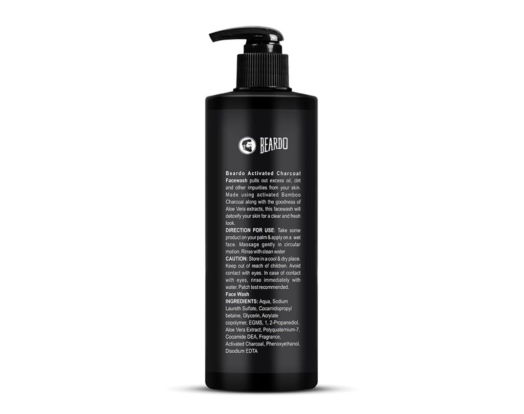 Beardo Activated Charcoal Facewash (100ml)