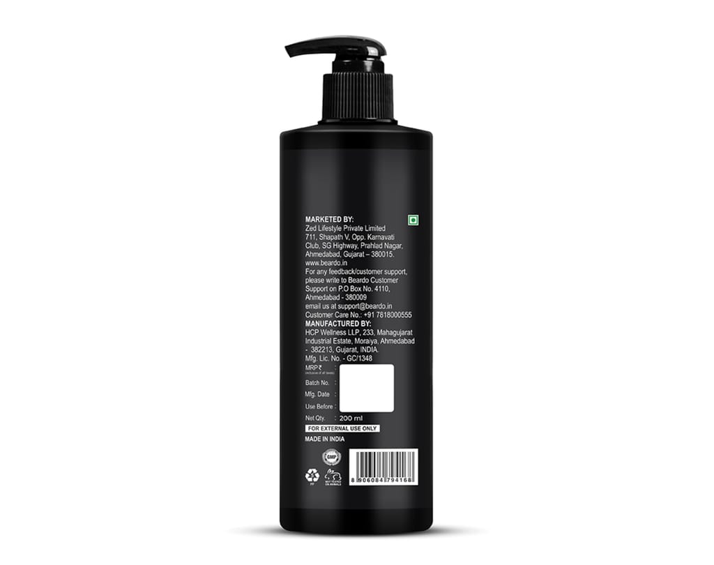 Beardo Activated Charcoal Facewash (100ml)