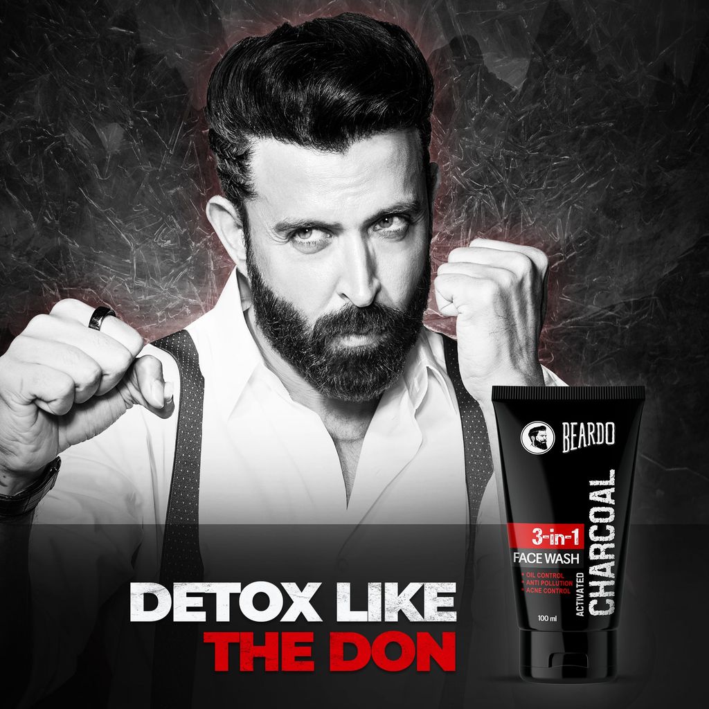 Beardo Activated Charcoal Facewash (100ml)