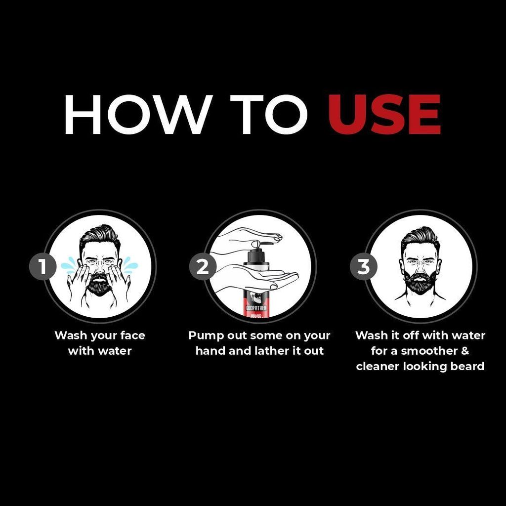 Beardo Godfather Beard Wash (100ml)