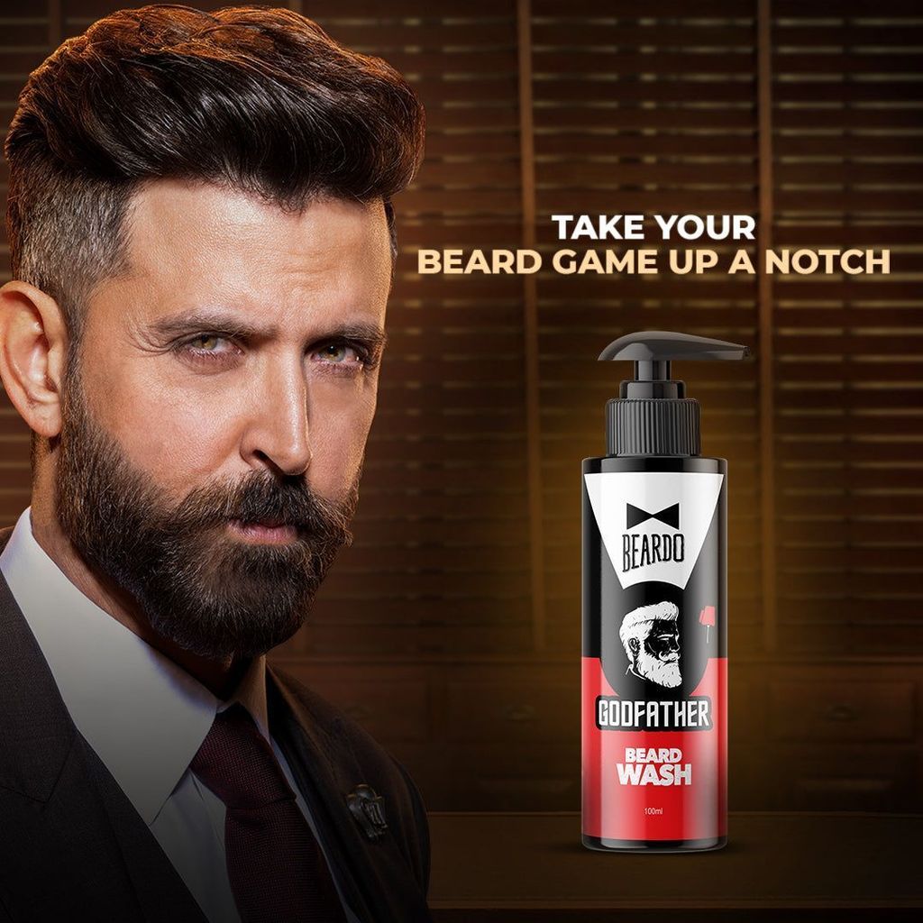 Beardo Godfather Beard Wash (100ml)