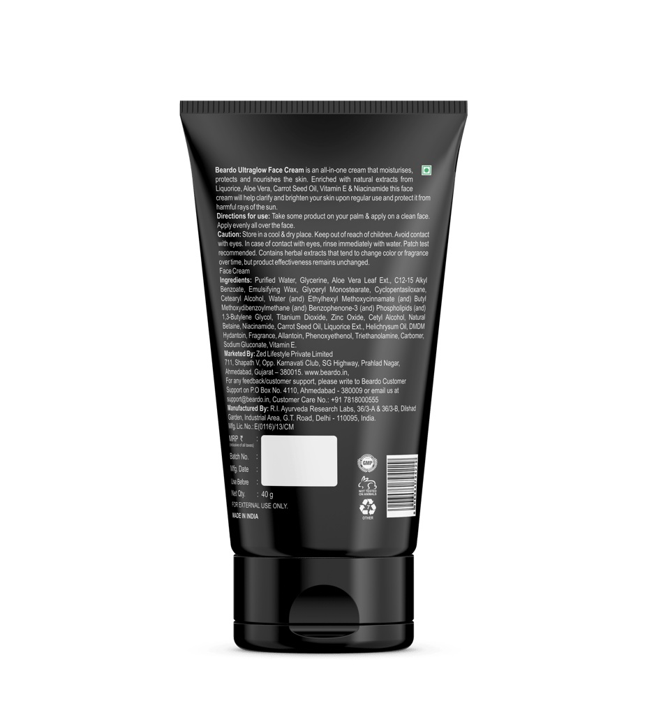 Beardo Ultraglow Face Cream (SPF-30)