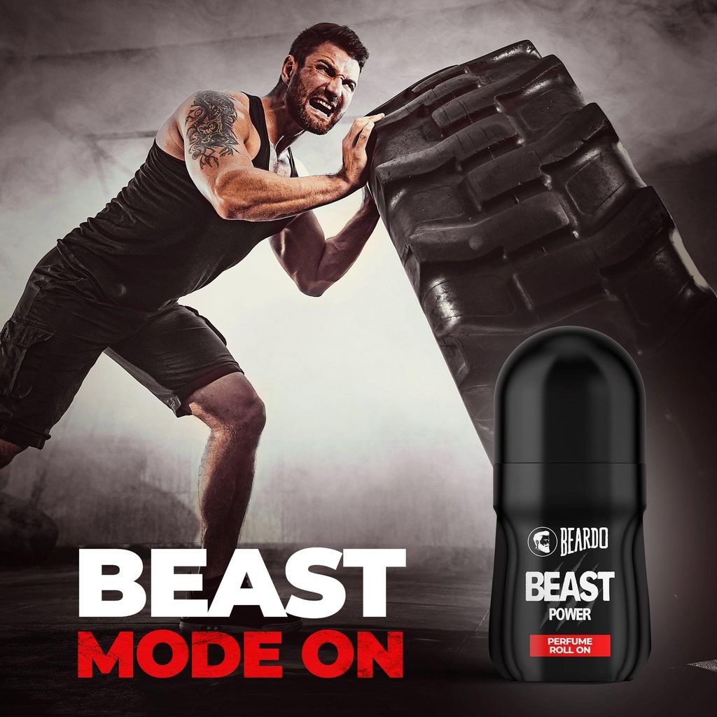 Beardo Beast Power Perfume Roll On
