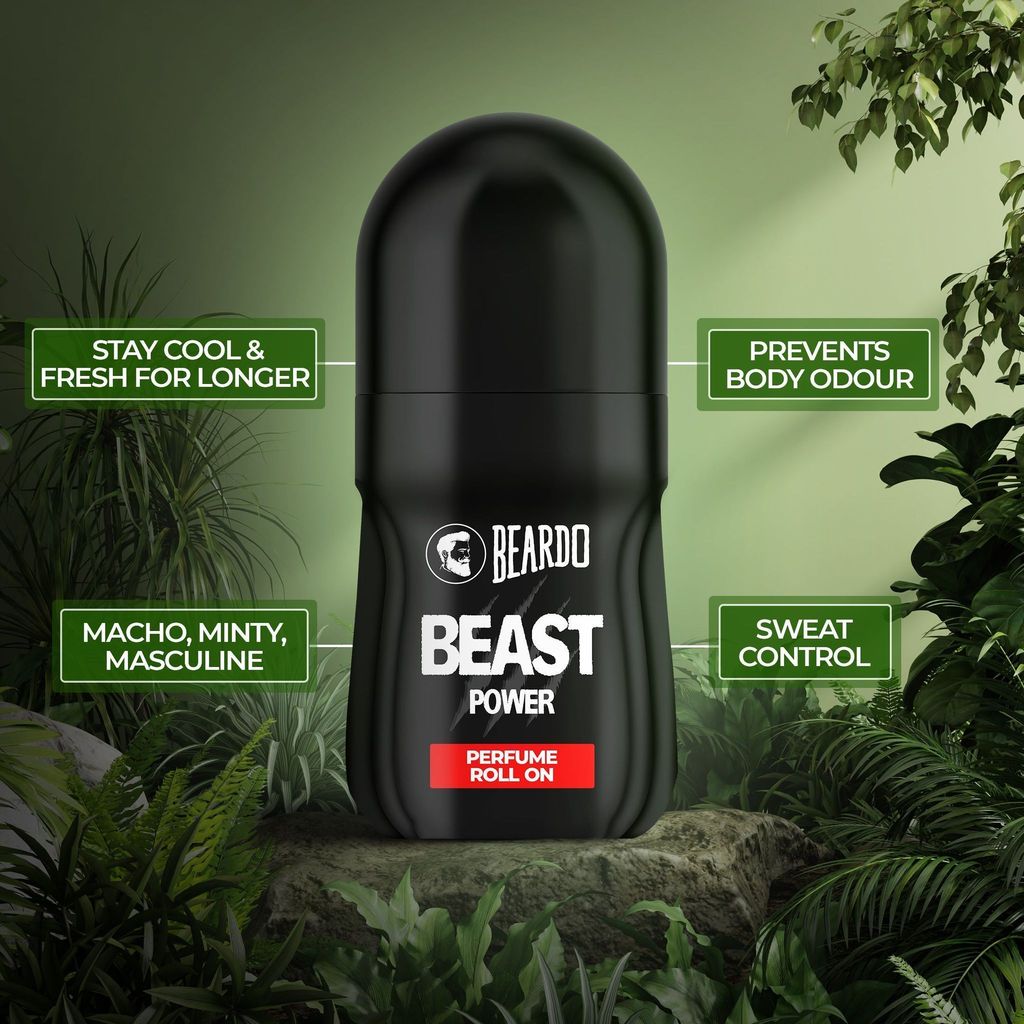 Beardo Beast Power Perfume Roll On