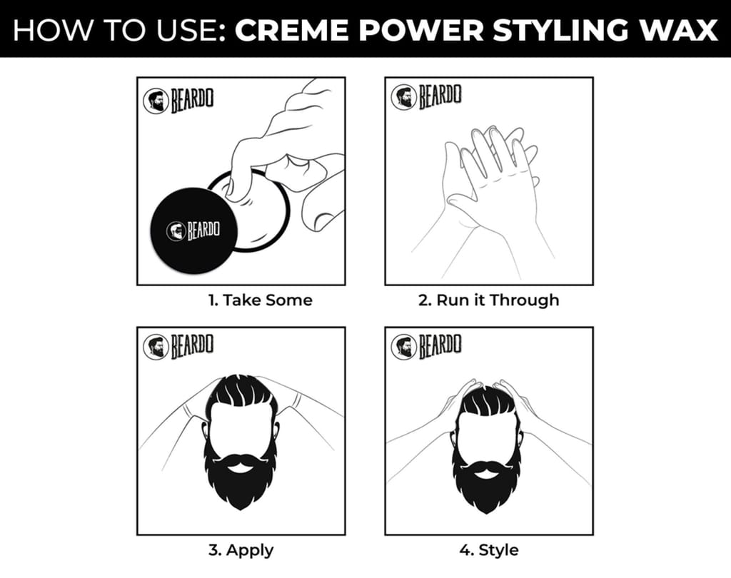 Beardo Creme Power Styling Wax