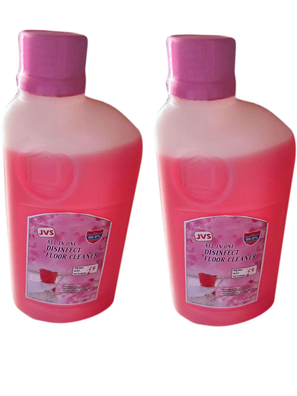 "JVS All in One Disinfect Floor Cleaner - 2 N (250 ml ) ech