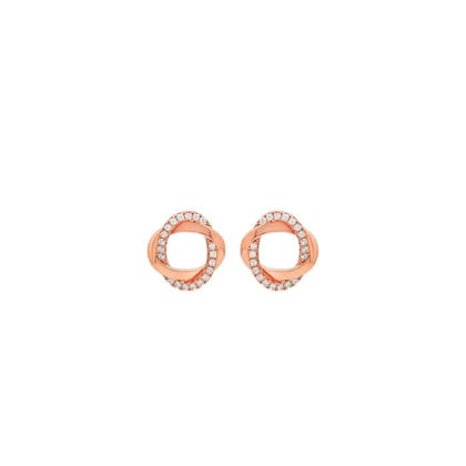Rose Gold Allure Earrings