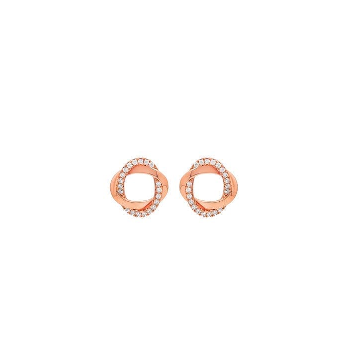 Rose Gold Allure Earrings